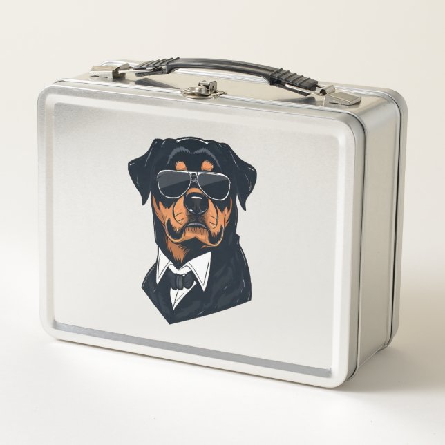 Lunch Box Rottweiler Les Messieurs (Devant)