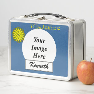 Lunch Box Ruban de fleurs jaunes par Kenneth Yoncich