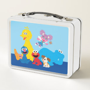 Lunch Box Rue Sésame   Coloré Sesame Street Pals
