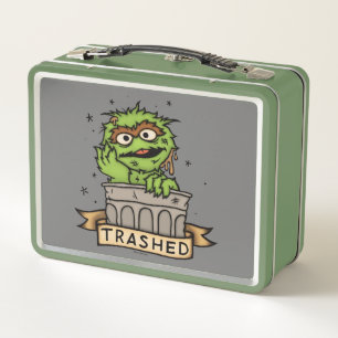 Lunch Box Rue Sésame   Oscar the Grouch Trashed