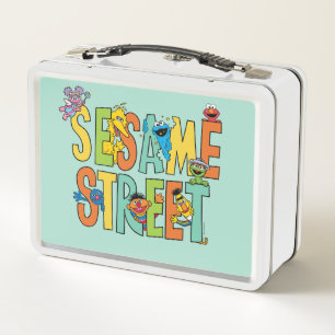 Lunch Box Rue Sésame   Sesame Street Type Pals