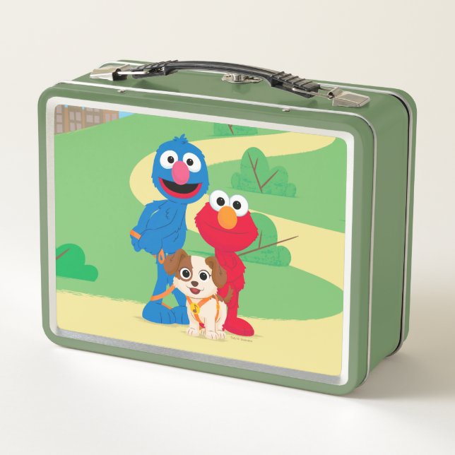 Lunch Box Rue Sésame | Tango Avec Grover & Elmo (Dos)