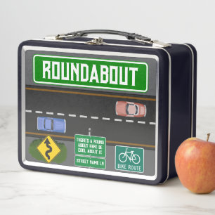 Lunch Box Rues de ville personnalisées