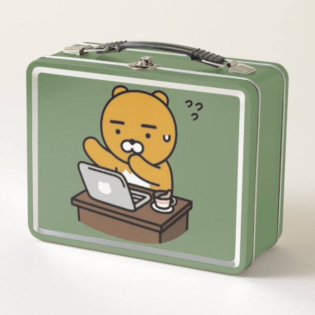 Lunch Box Ryan café au travail (Devant)