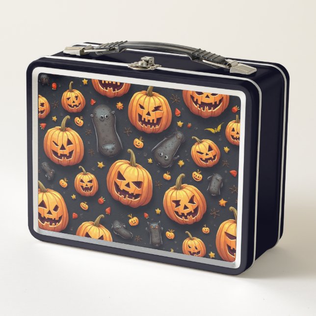 Lunch Box sac cadeau halloween (Devant)