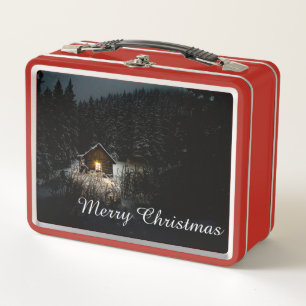 Lunch Box Salutations de Noël avec Witch House