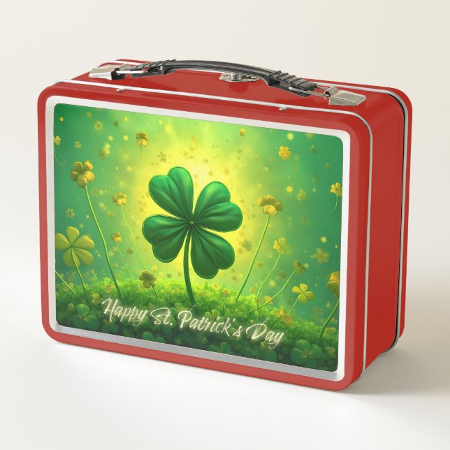 Lunch Box Salutations pour la Saint Patrick's Day (Dos)