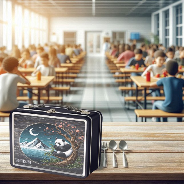 Lunch Box Sanctuaire des arbres de Panda : Sérénité bambou (Créateur téléchargé)