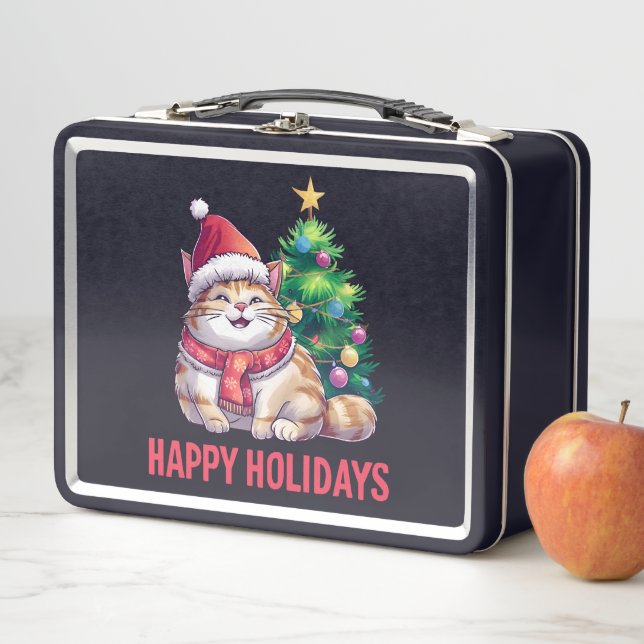 Lunch Box Santa Paws vous souhaite de joyeuses fêtes (En situation)
