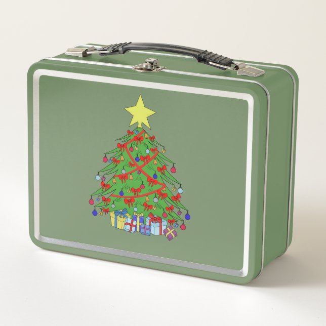 Lunch Box Sapin de Noël (Devant)
