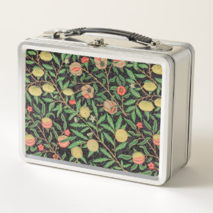 Lunch Box Schéma floral de la grenade à fruits William Morri