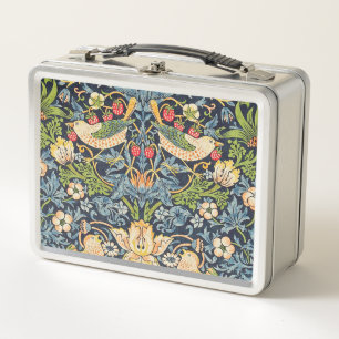 Lunch Box Schéma floral William Morris Strawberry Thief