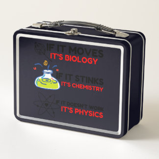 LUNCH BOX SCIENCE BIOLOGY CHIMIISTRY PHYSICS