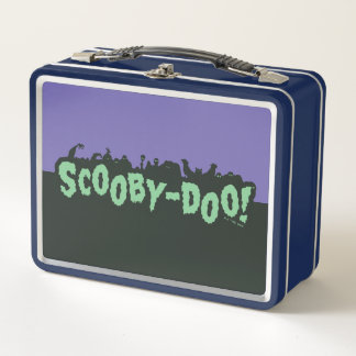 Lunch Box Scooby-Doo ! Logo Monster Silhouette
