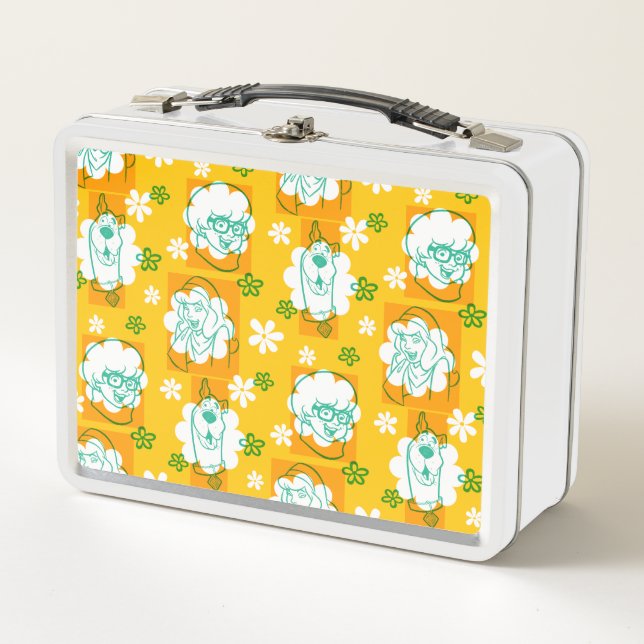 Lunch Box Scooby-Doo | Modèle floral de caractère (Devant)