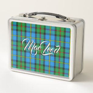 Lunch Box Scottish Eats ! Clan MacLeod de Harris Tartan Plai