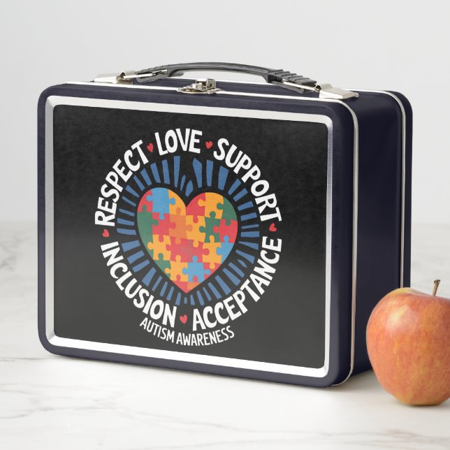 Lunch Box Sensibilisation à l'autisme Respect de l'autisme A (En situation)