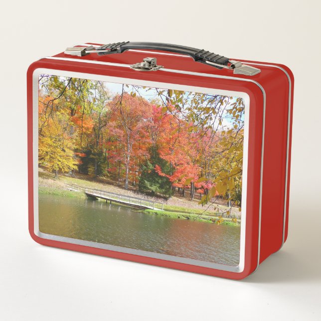 Lunch Box Sept sources Pont d'automne III Paysage d'automne (Devant)