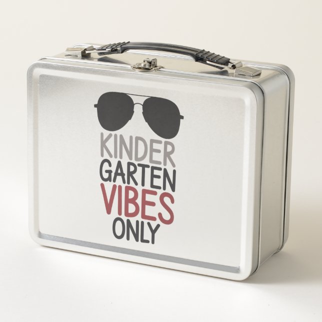 Lunch Box Seulement des vibrations de maternelle pour la ren (Devant)