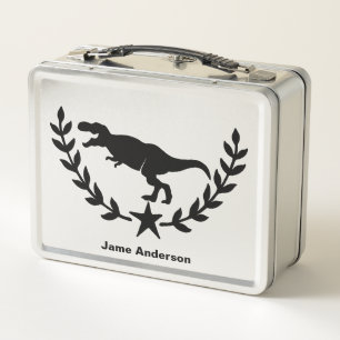 Lunch Box Silhouette de dinosaure Tyrannosaurus
