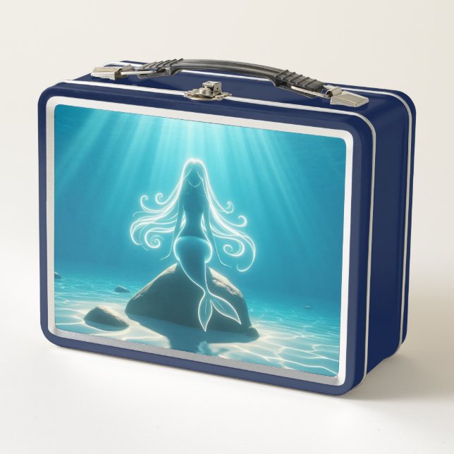 Lunch Box Sirène sous-marine éclairée (Devant)