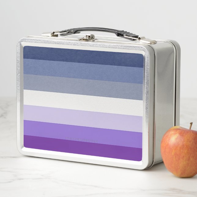 Lunch Box SlipperyJoe's Butch Lesbian Pride Drapeau gay cade (En situation)