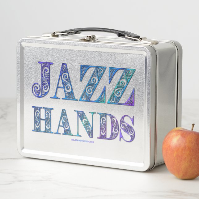Lunch Box SlipperyJoe's comédie musicale Broadway Jazz Hands (En situation)