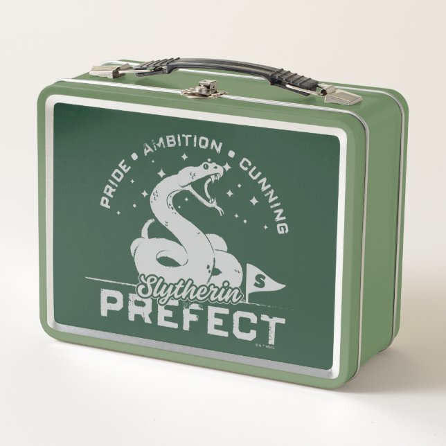 Lunch Box SLYTHERIN™ - Badge Préfet (Devant)
