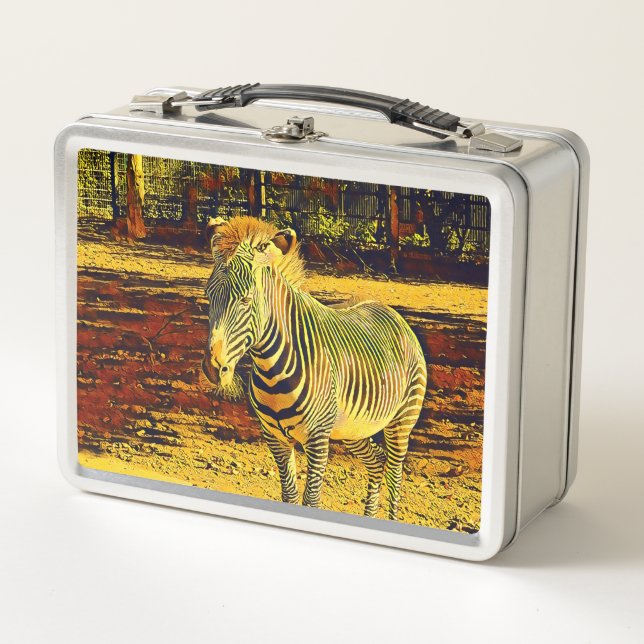 Lunch Box smartmix animal -zebra 2 (Devant)