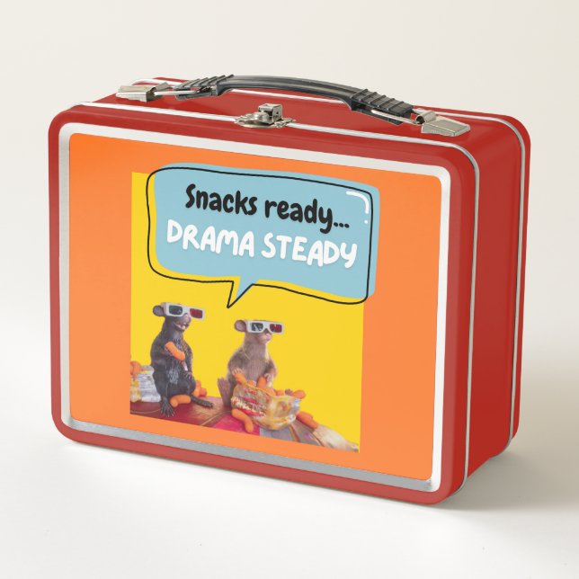 Lunch Box Snacks Ready, Drama Steady (Devant)
