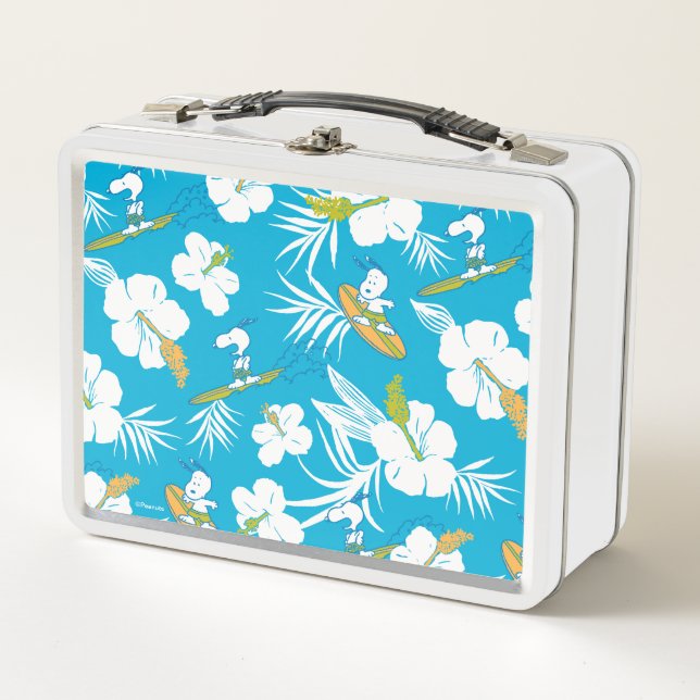 Lunch Box Snoopy Brooklyn Beach Motif (Devant)