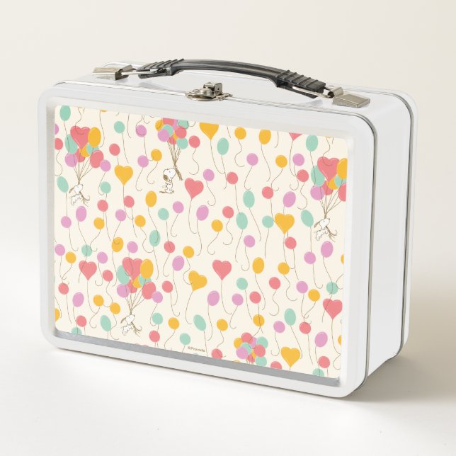 Lunch Box Snoopy Bunches of Balloons Pattern (Devant)