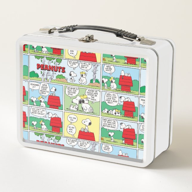 Lunch Box Snoopy et ses frères Andy & Olaf (Devant)