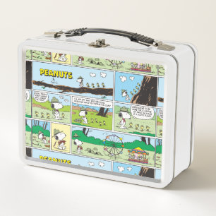 Lunch Box Snoopy & Friends   Go Camping