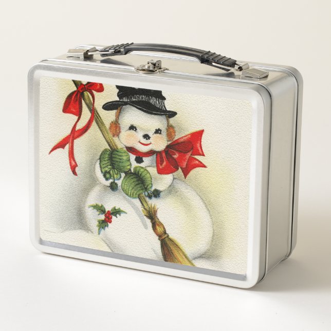 Lunch Box Snowman 001 (Devant)
