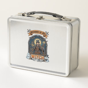 Lunch Box Sorcière de nuit mécanique Jour Halloween Steampun