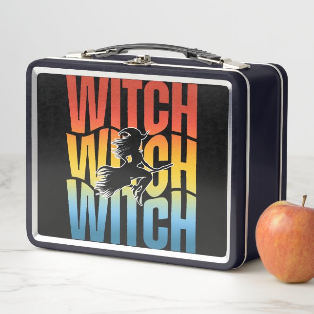 LUNCH BOX SORCIÈRE D'HALLOWEEN (En situation)