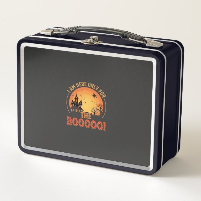 Lunch Box Sorcière d'Halloween Maison Hantée Boo Design_1 (Devant)