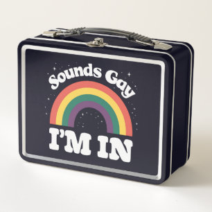 Lunch Box Sounds Gay I'm In LGBTQ Pride Moth