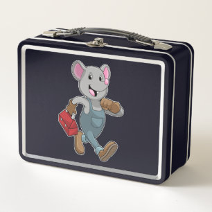Lunch Box Souris comme homme de main avec Boîte à outils