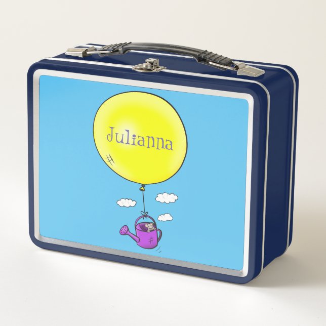 Lunch Box Souris mignonne dans la canette d'arrosage avec de (Devant)