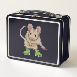 Lunch Box Souris Patinage sur glace Patins sur glace