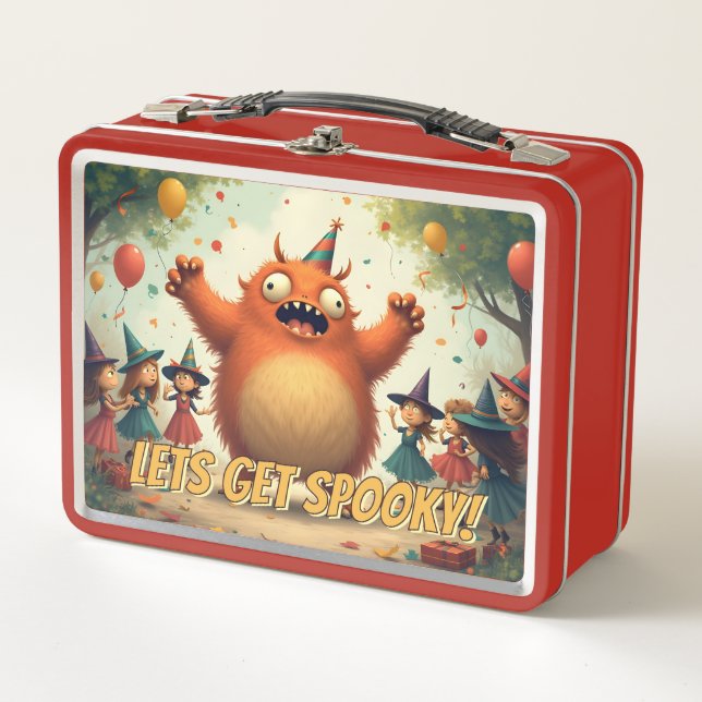 Lunch Box Soyons Éffrayants - Joli Monster Party Fun (Devant)