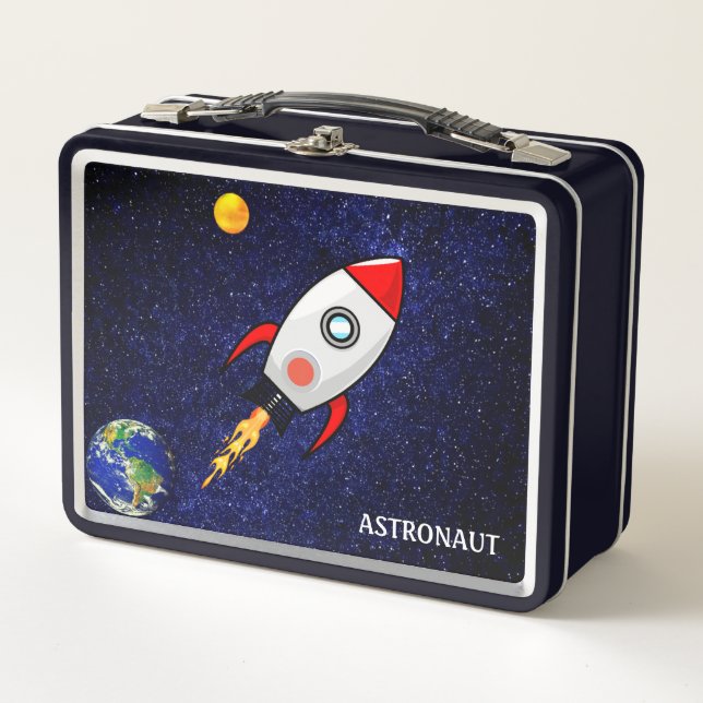 Lunch Box Space Rocket sur la Galaxie (Devant)