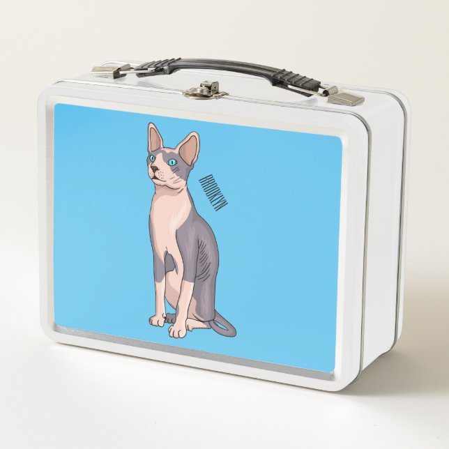 Lunch Box Sphynx cat (Devant)