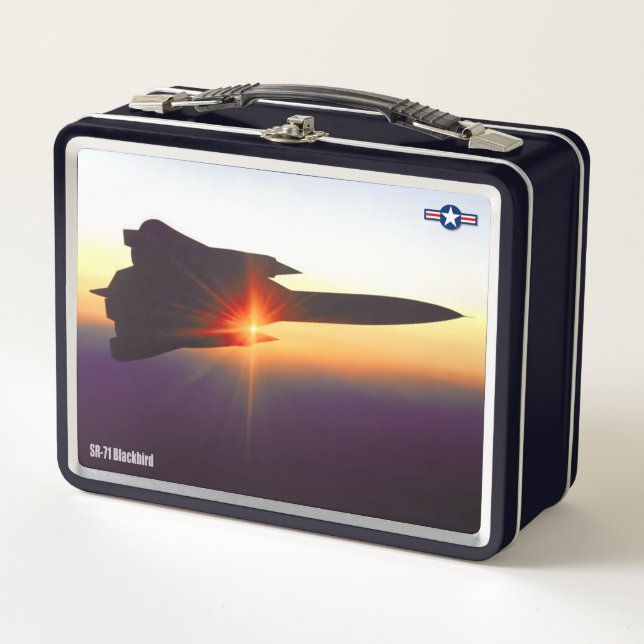 LUNCH BOX SR-71 BLACKBIRD (Devant)