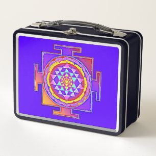 Lunch Box Sri Yantra - Symbole hindouiste Design 1