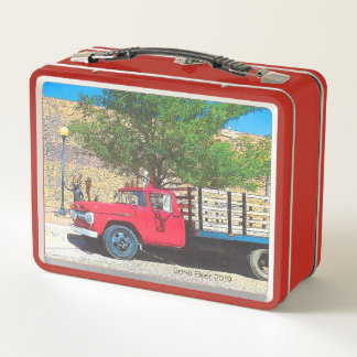 LUNCH BOX STANDIN SUR LE COIN DANS LA GAMELLE DE WINSLOW AZ