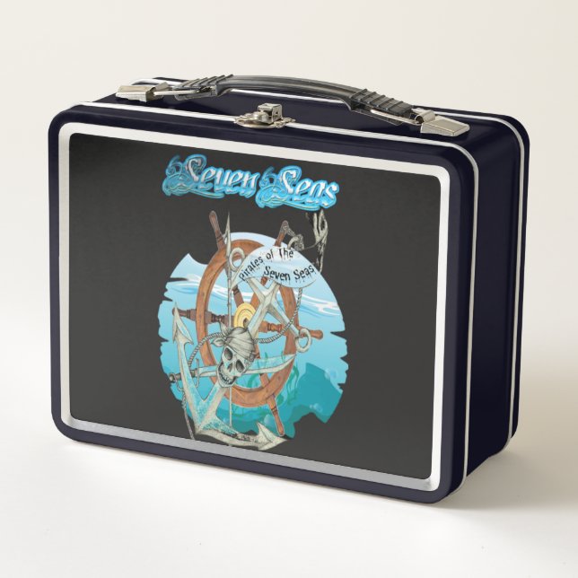 Lunch Box Stations de vacances vintage (Devant)