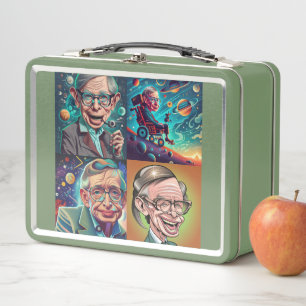 Lunch Box Stephen Hawking Genius